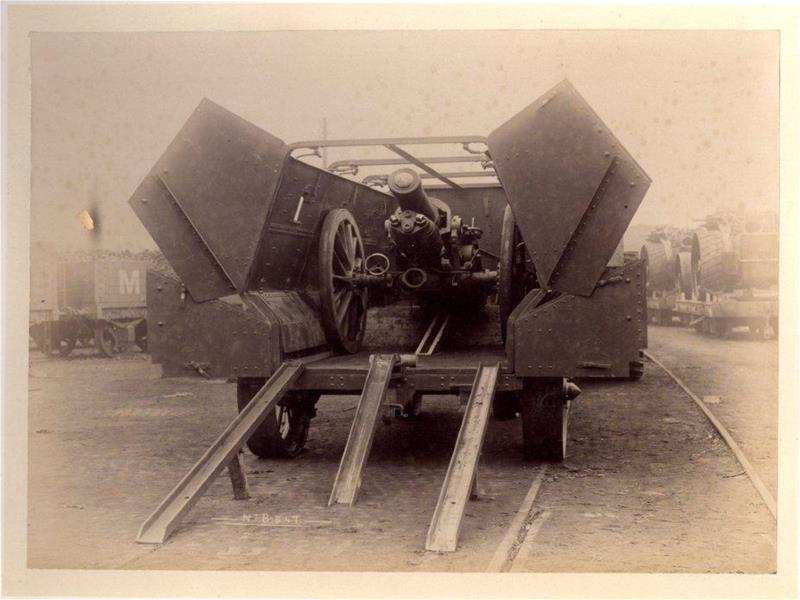 Fowler armoured wagon 