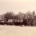 Fowler armoured wagon train