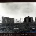 Airship shed, north east doors and wind screen