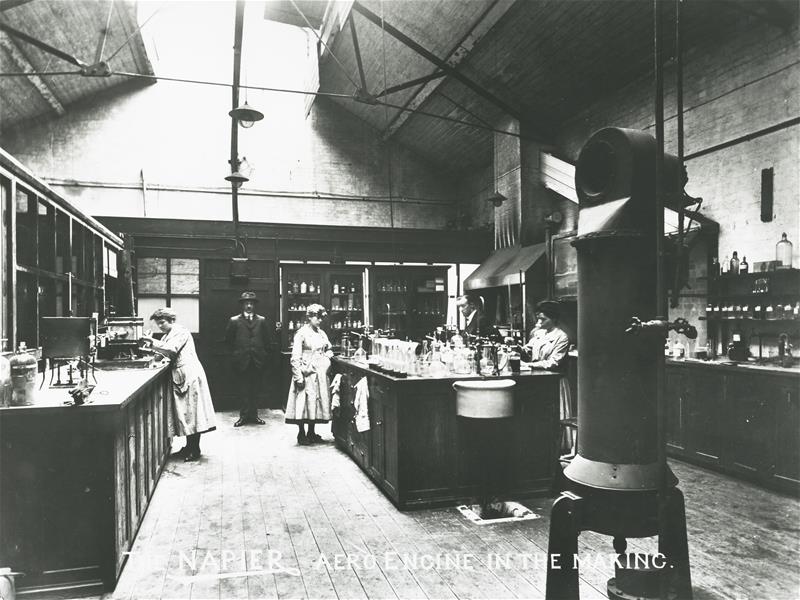 Napier laboratory 1915